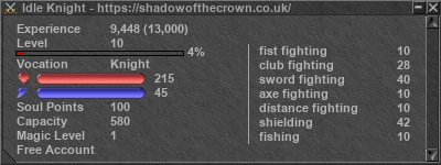 Signature for player Idle Knight